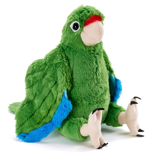 Stuffed animal sales parrot